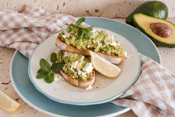 Supercharged Smashed Avo - Love Your Health