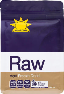 Amazonia Raw Acai Berry Freeze Dried Powder (280g)