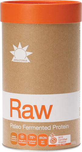 Amazonia Raw Paleo Fermented Protein Salted Caramel Coconut (500g)