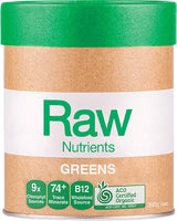 Amazonia Raw Nutrients Greens Mint & Vanilla Flavour (300g)