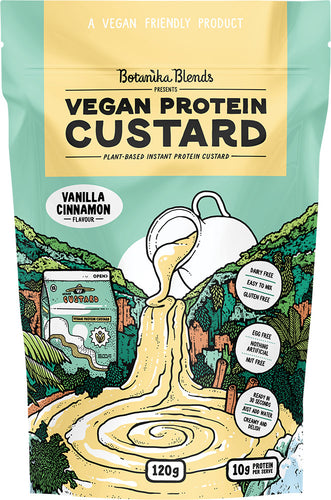 Botanika Blends Vegan Protein Custard Vanilla Cinnamon (120g)