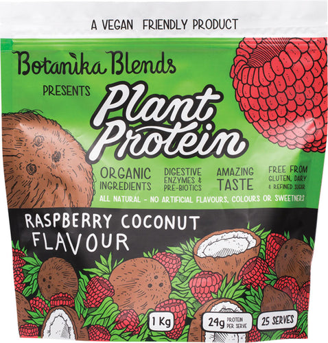 Botanika Blends Plant Protein Raspberry Coconut (1kg)