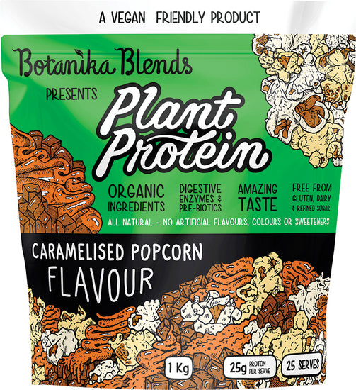 Botanika Blends Plant Protein Caramelised Popcorn (1kg)