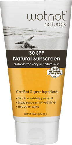Wotnot Sunscreen Sensitive Skin SPF 30 (150g)