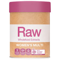AMAZONIA Raw Wholefood Extracts Women's Multi Peach Passionfruit (100g)