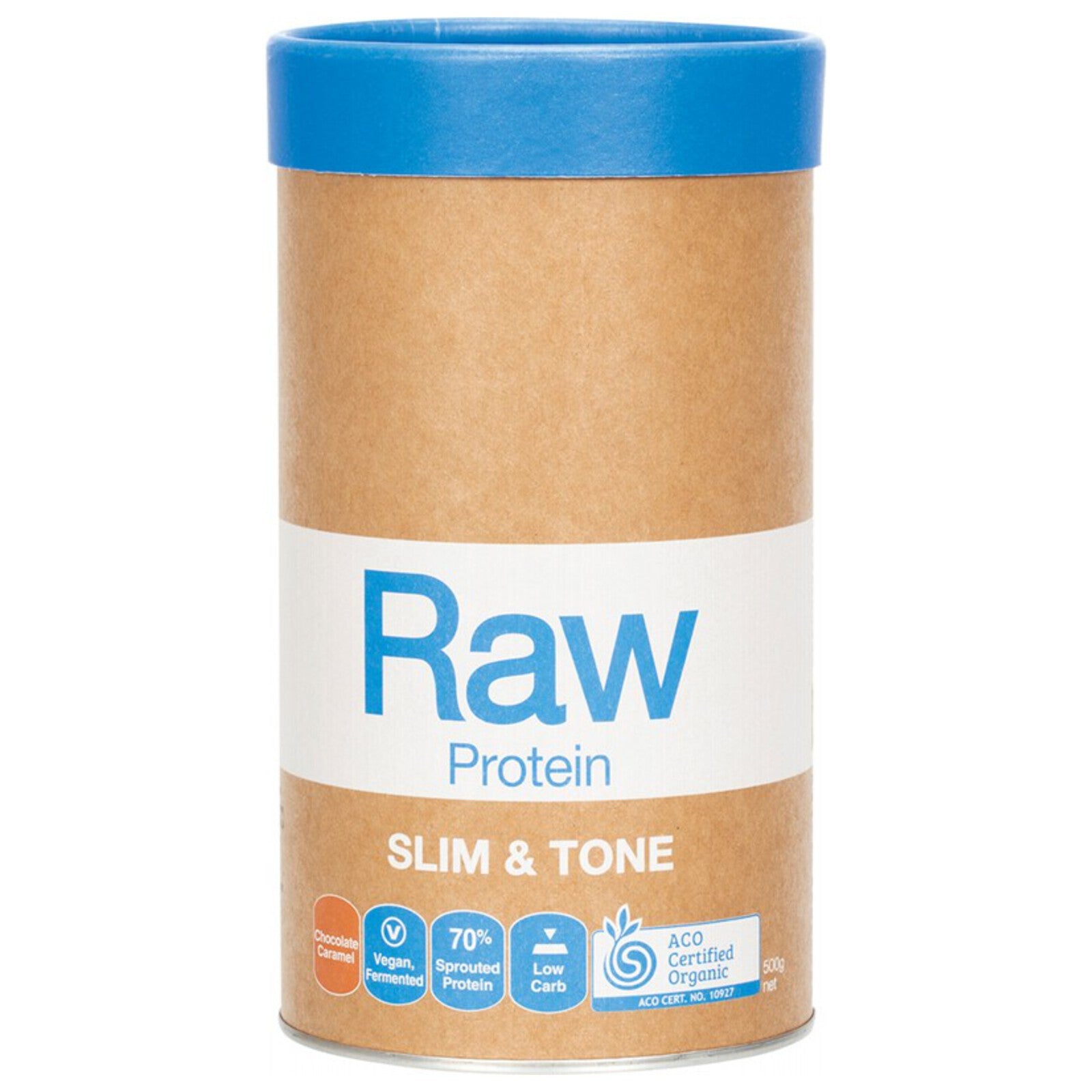 AMAZONIA Raw Protein Slim & Tone Chocolate Caramel (500g)