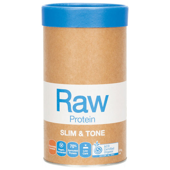 AMAZONIA Raw Protein Slim & Tone Chocolate Caramel (500g)
