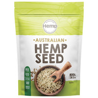 ESSENTIAL HEMP Australian Hemp Seeds Hulled (800g)